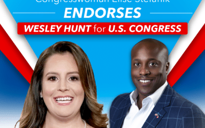 For Release: Congresswoman Elise Stefanik Endorses Wesley Hunt
