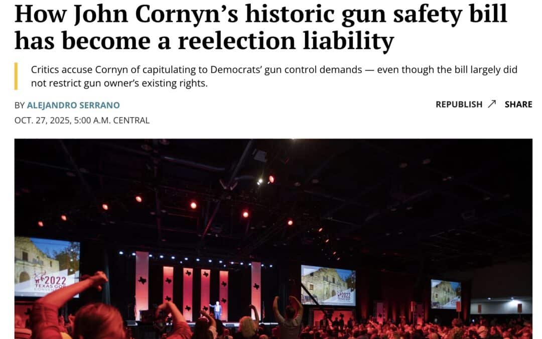 John Cornyn, the Sell-Out Senator