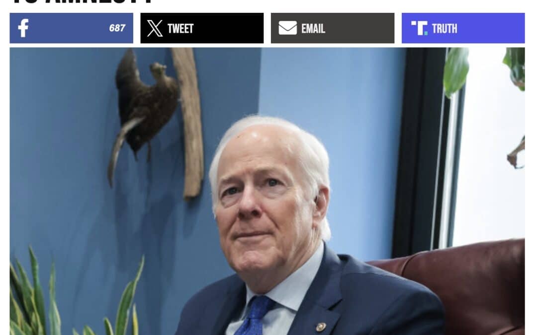 John Cornyn Votes for Mass Amnesty